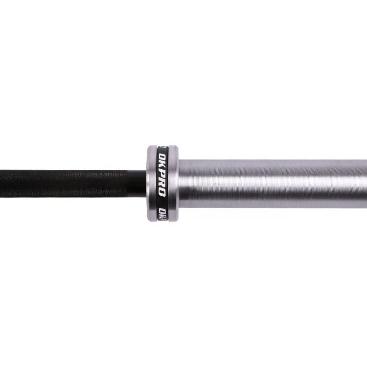 OKPRO Fitness Weightlifting Powerlifting Barbell Bar