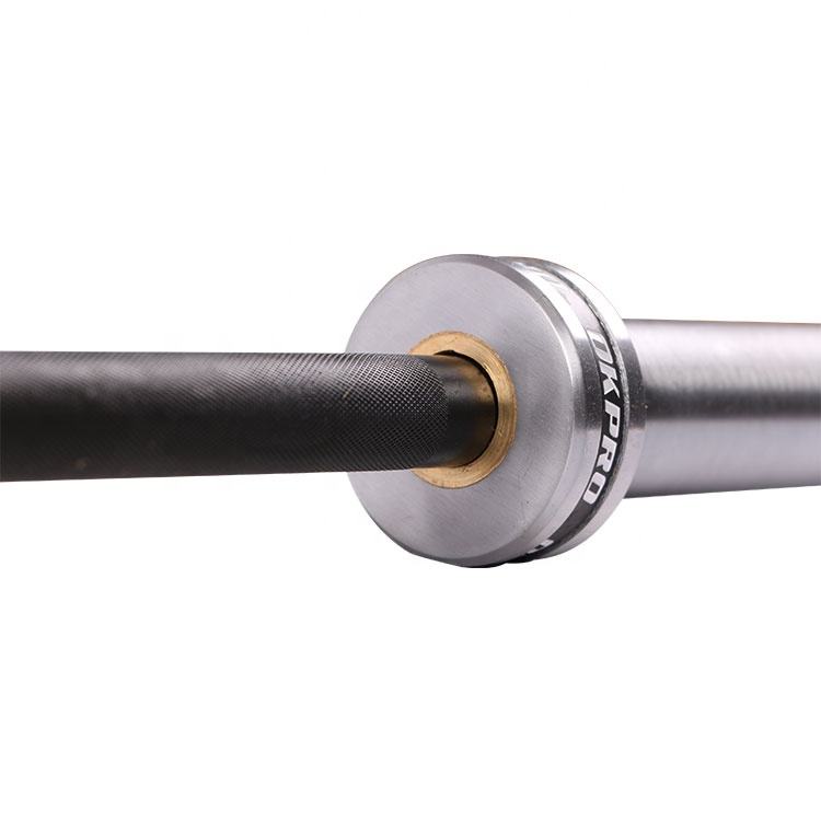 OKPRO Fitness Weightlifting Powerlifting Barbell Bar